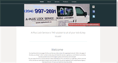 Desktop Screenshot of apluslock.ca